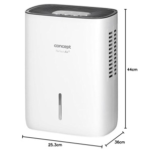CONCEPT Electrocasnice OV1000 Dezumidificator, 75, Plastic, 1,5 litri, Alb - Img 10