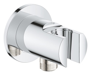 Conector pentru dus GROHE Vitalio 12, crom, cu suport perete