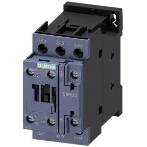 Contactor Siemens Schutz AC3 11 kW 1 NA 1 NC AC 230 V, compact si eficient