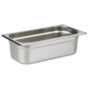 Container inox APS 81304, 4 litri, 32.5 x 17.6 x 10 cm