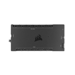 Controler Corsair iCUE COMMANDER CORE XT, negru, pentru 6 ventilatoare PWM si 264 LED RGB