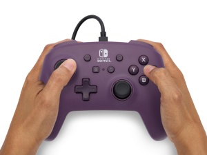 Controler cu fir imbunatatit PowerA pentru Nintendo Switch - Galaxy Violet, Gamepad, Controler de joc, Controler cu fir, Licenta oficiala - Img 8