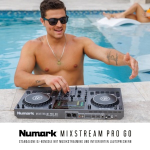 Controler DJ Numark Mixstream Pro Go, portabil, cu Wi-Fi si boxe integrate - Img 12