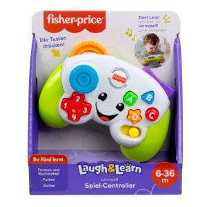 Controller de jocuri Fisher-Price pentru bebelusi si copii mici, cu 2 moduri de muzica - Img 6