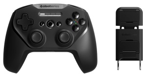 Controller Gaming SteelSeries Stratus Bluetooth Android si Windows 90 ore autonomie Trigger Hall Effect