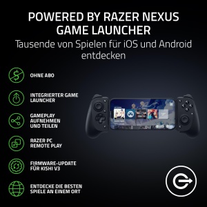 Controller mobil Razer Kishi V3 pentru iPhone si Android, USB-C, Negru - Img 6