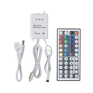 Controller RGB Paulmann 70202 pentru LED Strip, cu telecomanda, alb, 12V