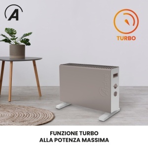 Convector electric ARDES THOR T AR4C08T 2000 W cu termostat si functie turbo - Img 2