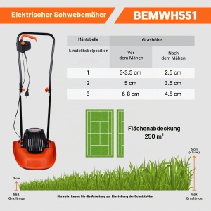 Cortacuspede BLACKDECKER BEMWH551-QS, 1200W, 30cm, 5.6kg - Img 5