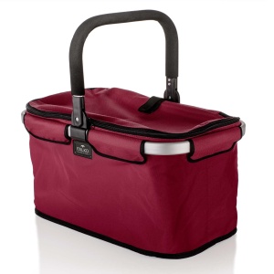 Cos de cumparaturi Genius A14363 Falko Premium, 22l, albastru, pliabil - Img 5