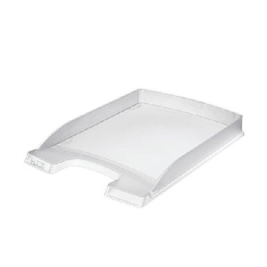 Cos de documente Leitz A4, 10 bucati, transparent, organizator birou - Img 3