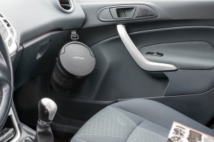 Cos de gunoi auto DUNLOP, 4 litri, pliabil, cu capac, pentru bord sau podea - Img 9