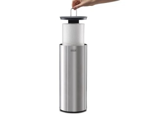 Cos de gunoi Joseph Joseph IW6, 30L, gri, din plastic reciclat, 4 pachete x 20 bucati - Img 3