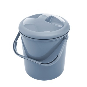 Cos de gunoi pentru scutece Rotho Babydesign Bella Bambina, albastru, din plastic reciclat
