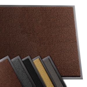 Covoare de intrare VOUNOT 90x120cm, rutschfest, brun-negru