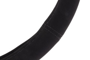 Covoare volan Goodyear GOD7006 Alcantara 37-38cm, Negru - Img 5