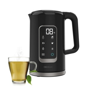 Cratita electrica Cecotec Thermosense 500 Touch 1,7L, 2200W, inox