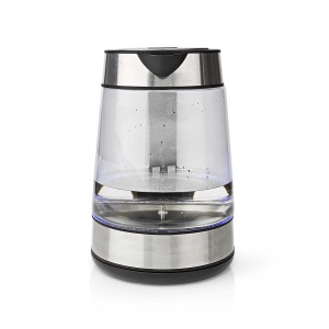 Cratita electrica Nedis 1.7L, 2200W, sticla transparenta - Img 4