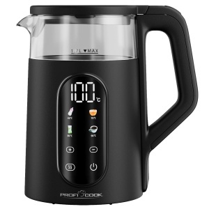 Cratita electrica ProfiCook PC WK 1328 G, 1,7L, 2200W, cu temperatura reglabila - Img 8