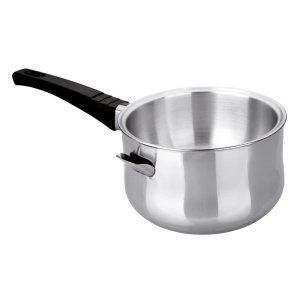 Cratita Ibili 16 cm din inox pentru bain-marie argintiunegru - Img 3