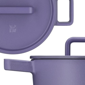 Cratita WMF Flavour 24 cm Gusseisen Violett Inductie Capac cu Condensare - Img 15