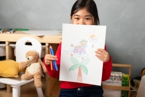 Creion colorat BIC Kids Evolution, 12 culori, ergonomici, pentru copii de la 2 ani - Img 8