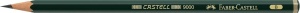 Creion Faber-Castell Castell 9000 B, 12 bucati, bruchfest, ecologic - Img 2
