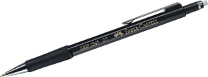 Creion mecanic Faber-Castell GRIP 1345 0,5 mm Negru, cu radierguma - Img 3
