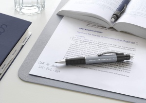 Creion mecanic Faber-Castell GRIP PLUS 0,7 mm Culoare Stone Grey - Img 2