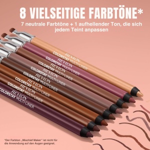 Creion multifunctional Revlon ColorStay 006 Dynamic Doer, vegan, cu pensula de blending - Img 11