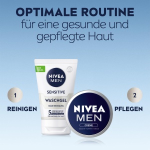 Crema hidratanta NIVEA MEN 30 ml, pentru fata, corp si maini, cu vitamina E - Img 6
