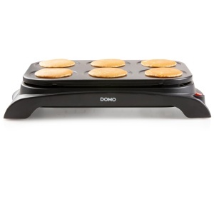 Crepe Maker DOMO DO8709P Pancake Maker 1000W Antiaderent 6 Portii - Img 3
