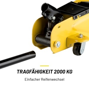 Cric Hidraulic Dunlop 2T, Capacitate 2000 kg, Inaltime 135-305 mm - Img 4