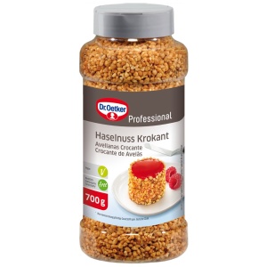 Crocante de alune Dr. Oetker Professional, 700 g, ideale pentru deserturi