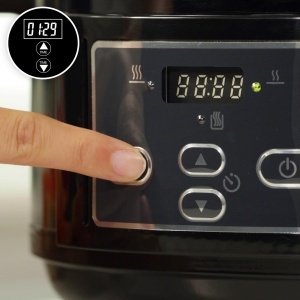 Crockpot Slow Cooker CSC052X, 4.7l, 2 trepte de temperatura, negru - Img 4