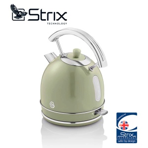 Cumpator electric Swan Retro 1,8L 3000W Verde, Design Vintage - Img 4