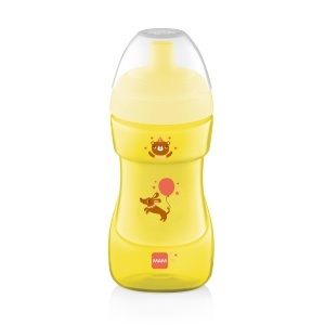 Cupa Sport MAM 330 ml, design ergonomic, pentru copii de la 12 luni - Img 2