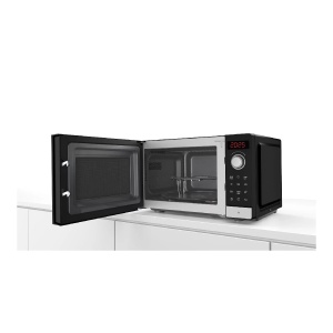 Cuptor cu microunde Bosch FEL023MS2, 20L, 800W, inox - Img 4