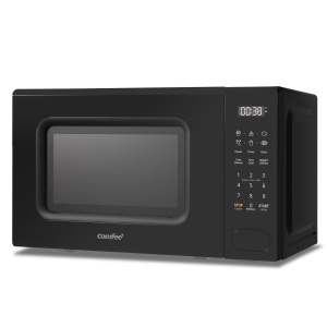 Cuptor cu microunde digital COMFEE 700W 20L 6 meniuri presetate gatit expres 11 niveluri de putere dezghetare functie de memorie - negru - CM-E202CCBK - Img 1