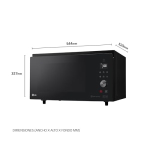 Cuptor cu microunde LG MJ3965BPS, 39L, 1200W, Negru - Img 10