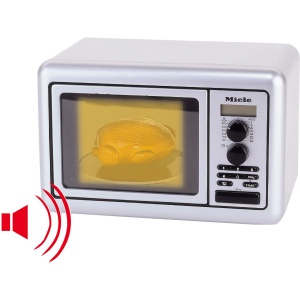 Cuptor cu microunde pentru copii Theo Klein 9492, design Miele, cu timer si sunet - Img 3