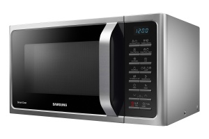 Cuptor cu microunde Samsung MC28H5015CS, 28L, 900W, Grill 1500W, Argintiu - Img 4