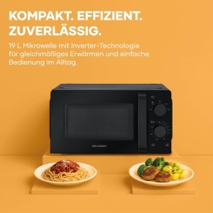 Cuptor cu microunde Severin MW 7580, 19L, 700W, negru - Img 4
