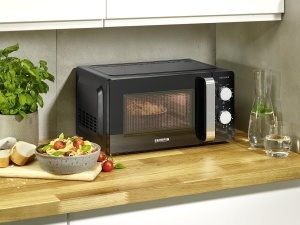 Cuptor cu microunde SEVERIN MW 7781 2-in-1 700W Grill 900W NegruInox - Img 2