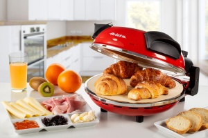 Cuptor de pizza Ariete 909, 1200W, maxim 400C, rosu - Img 9