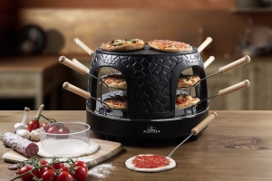 Cuptor de Pizza Bestron, 1150W, pentru 8 persoane, negru - Img 3