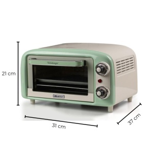 Cuptor electric Ariete 3919 Vintage, 10 L, 800W, Verde - Img 3