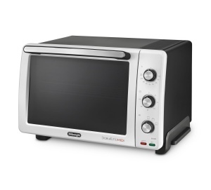 Cuptor electric DeLonghi Midi EO24352, 24 litri, albnegru, 4 functii de gatit - Img 2