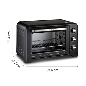 Cuptor electric Moulinex Optimo OX464811 33L 6 moduri de gatire Negru - Img 7