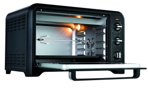Cuptor electric Moulinex Optimo OX485810, 39 L, 2000 W, design vintage - Img 2